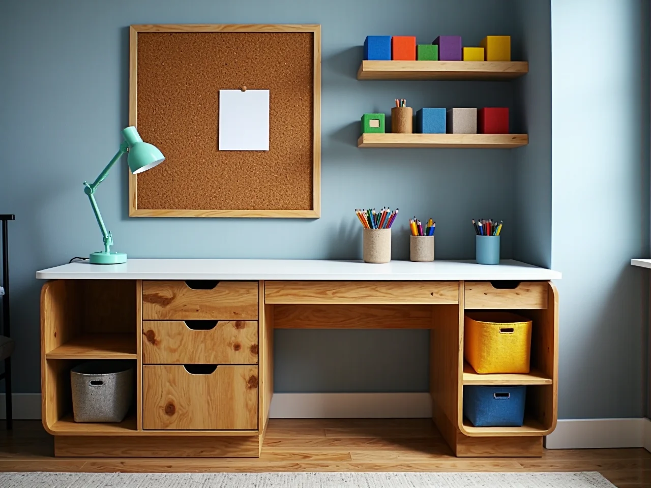 Bezpieczne meble dla dzieci z zaokrąglonymi krawędziami i atestami.