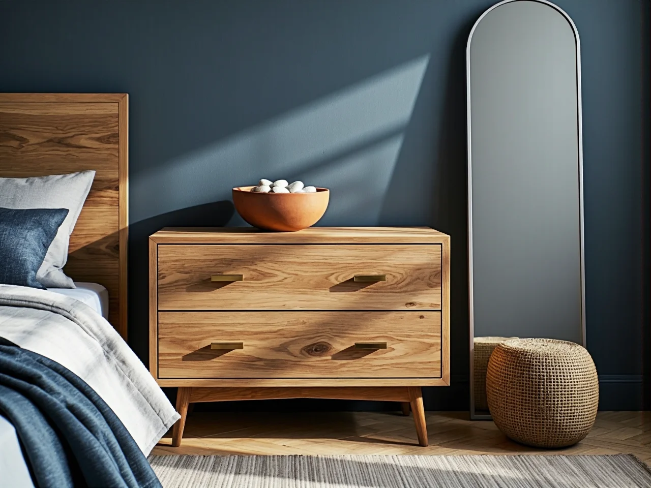 Białe meble do sypialni ułatwiające wyciszenie i zdrowy sen