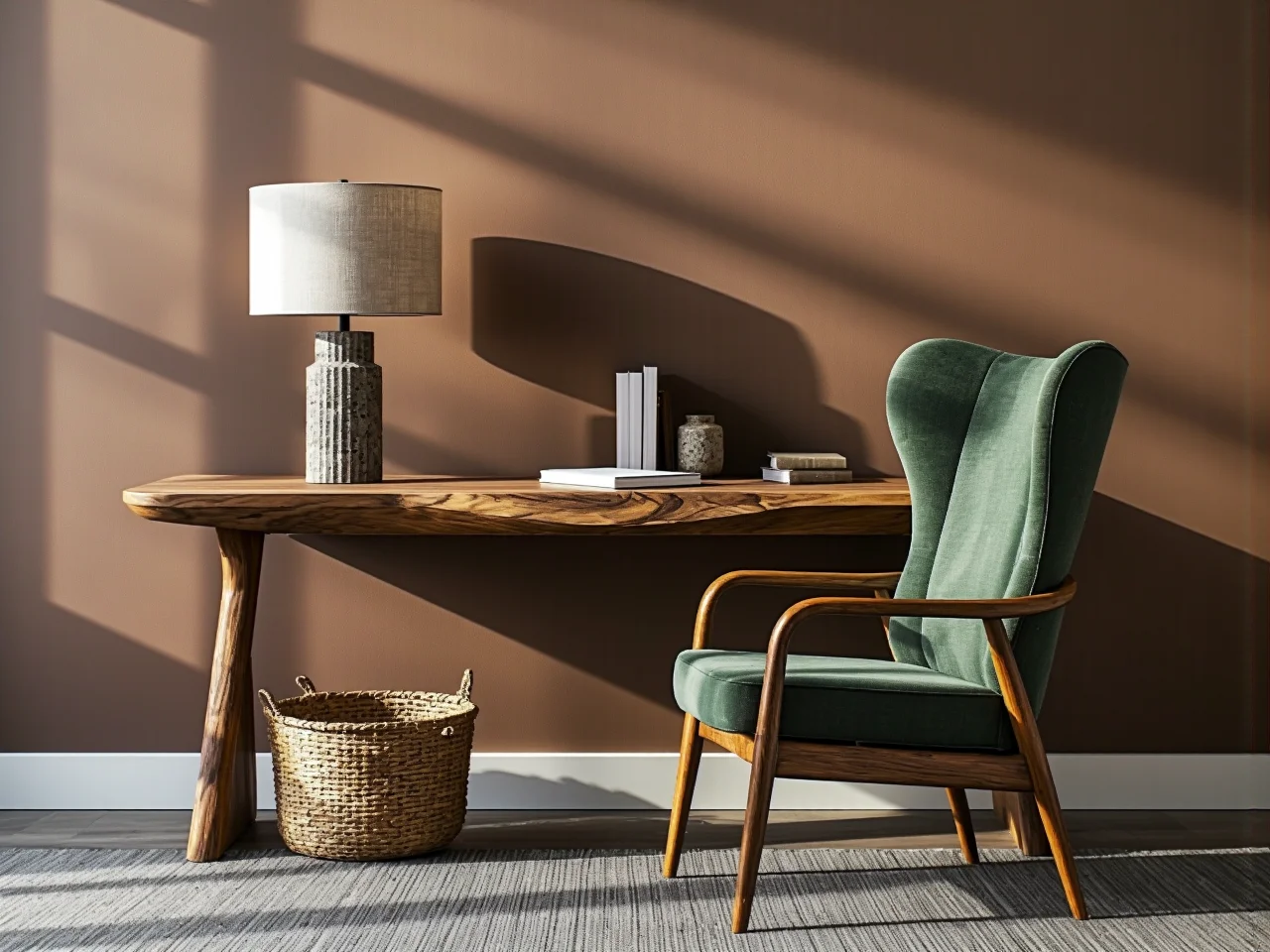 Ekologiczne wnętrza i powrót do natury - modne materiały w 2025 roku