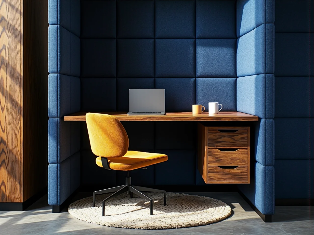 Ekologiczne materiały i rośliny w aranżacji zrównoważonego biura 2025.