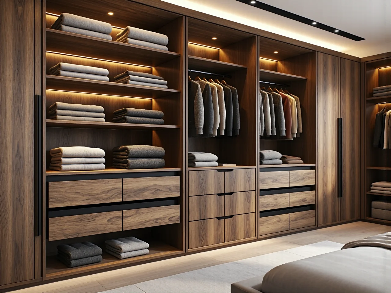 Elegancka szafa ze szklanymi drzwiami, zjawiskowy styl do nowoczesnego wnętrza.