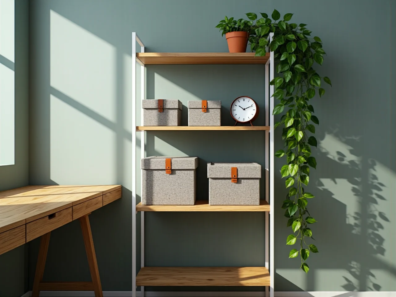 Nowoczesne, estetyczne biuro z dużą ilością naturalnego światła, idealne do produktywnej pracy.