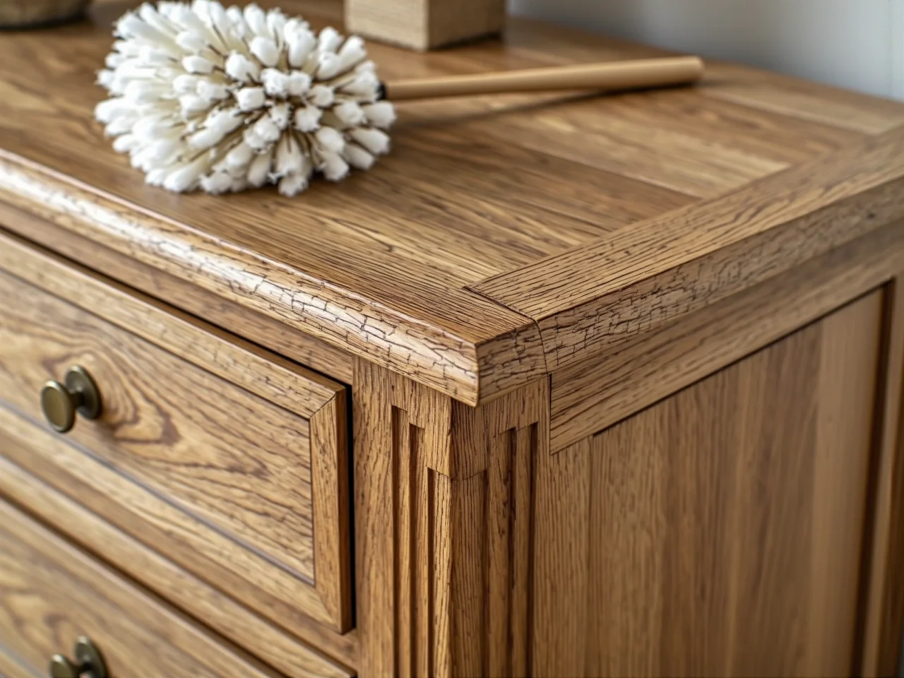 Woskowanie mebli drewnianych. Zabezpieczanie powierzchni naturalnym woskiem.