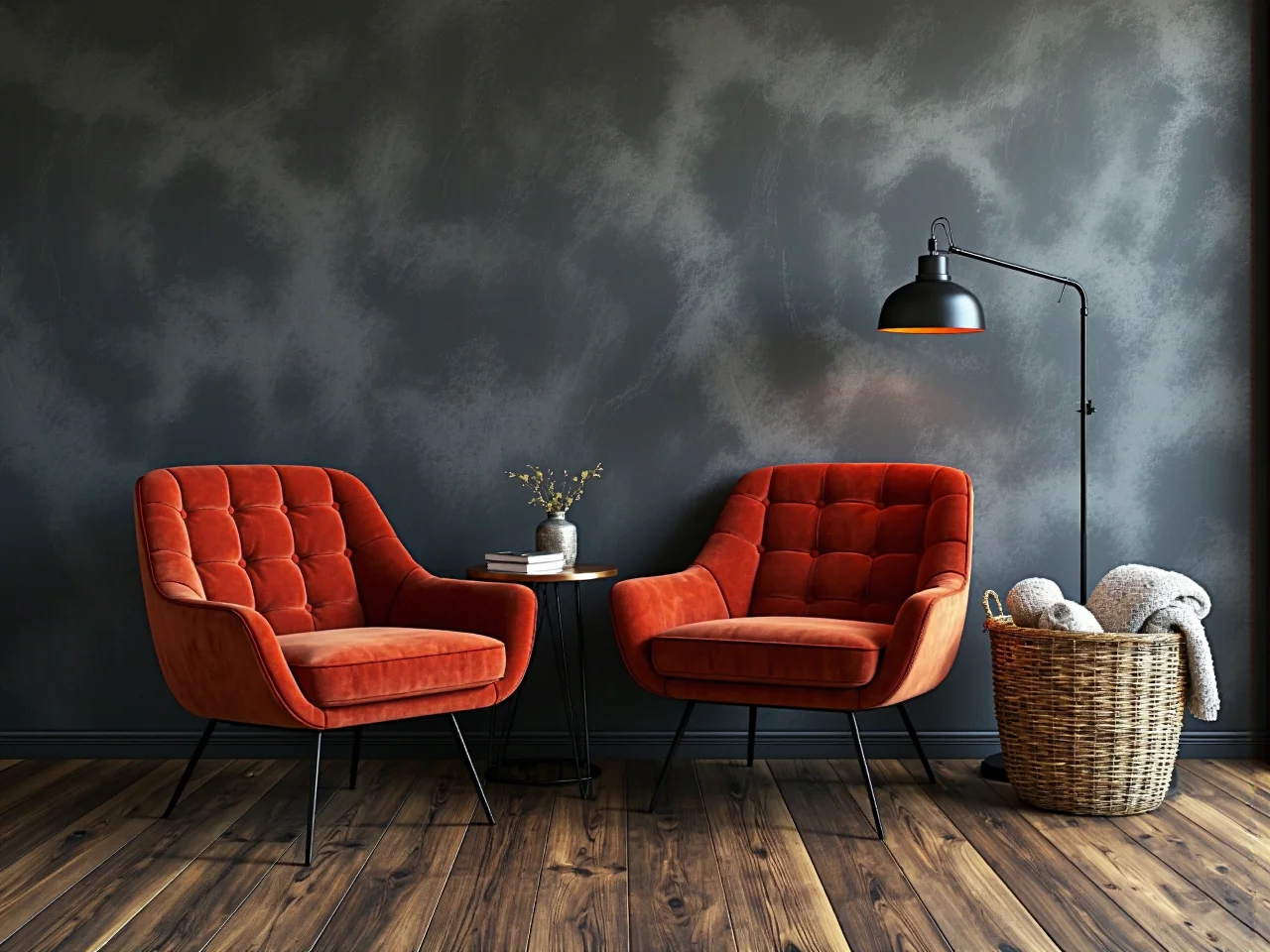 Stylowe dodatki i oświetlenie podkreślające modny styl loftowy w 2025.