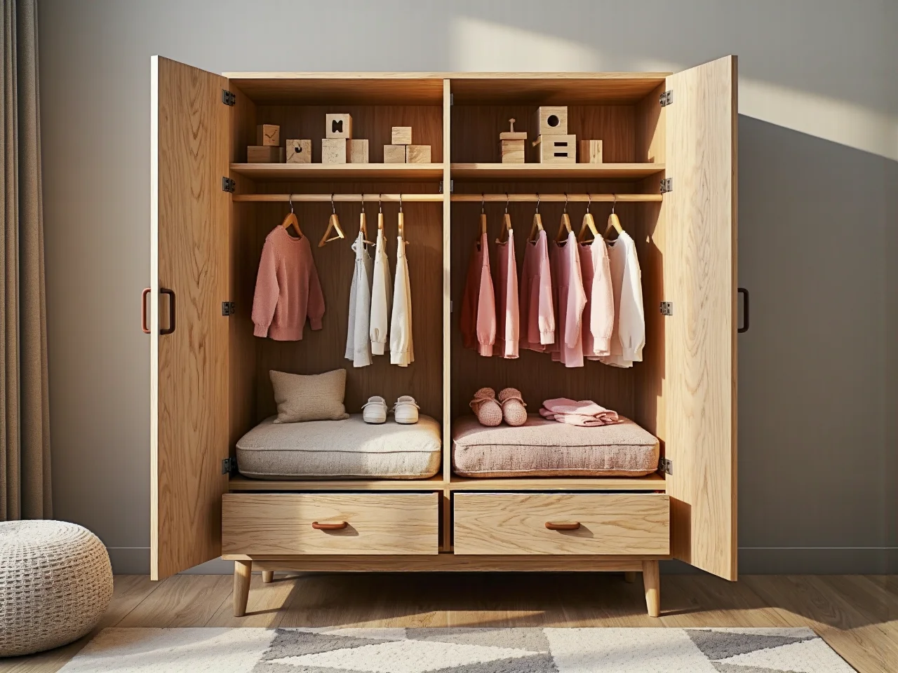 Próbki ekologicznych, bezpiecznych farb wodnych do malowania mebli