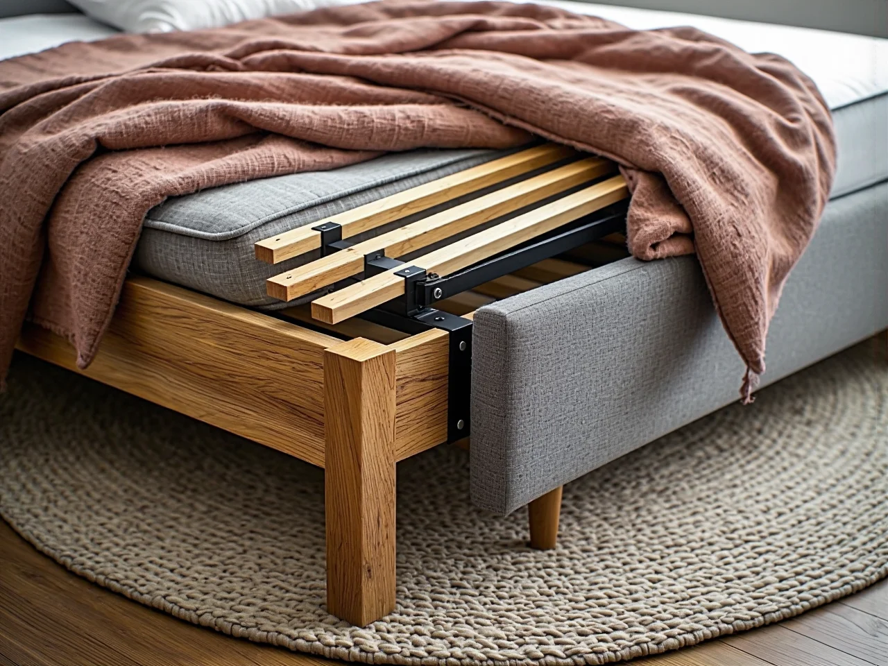 Mądrze i oszczędnie urządzony pokój malucha z meblami modułowymi.