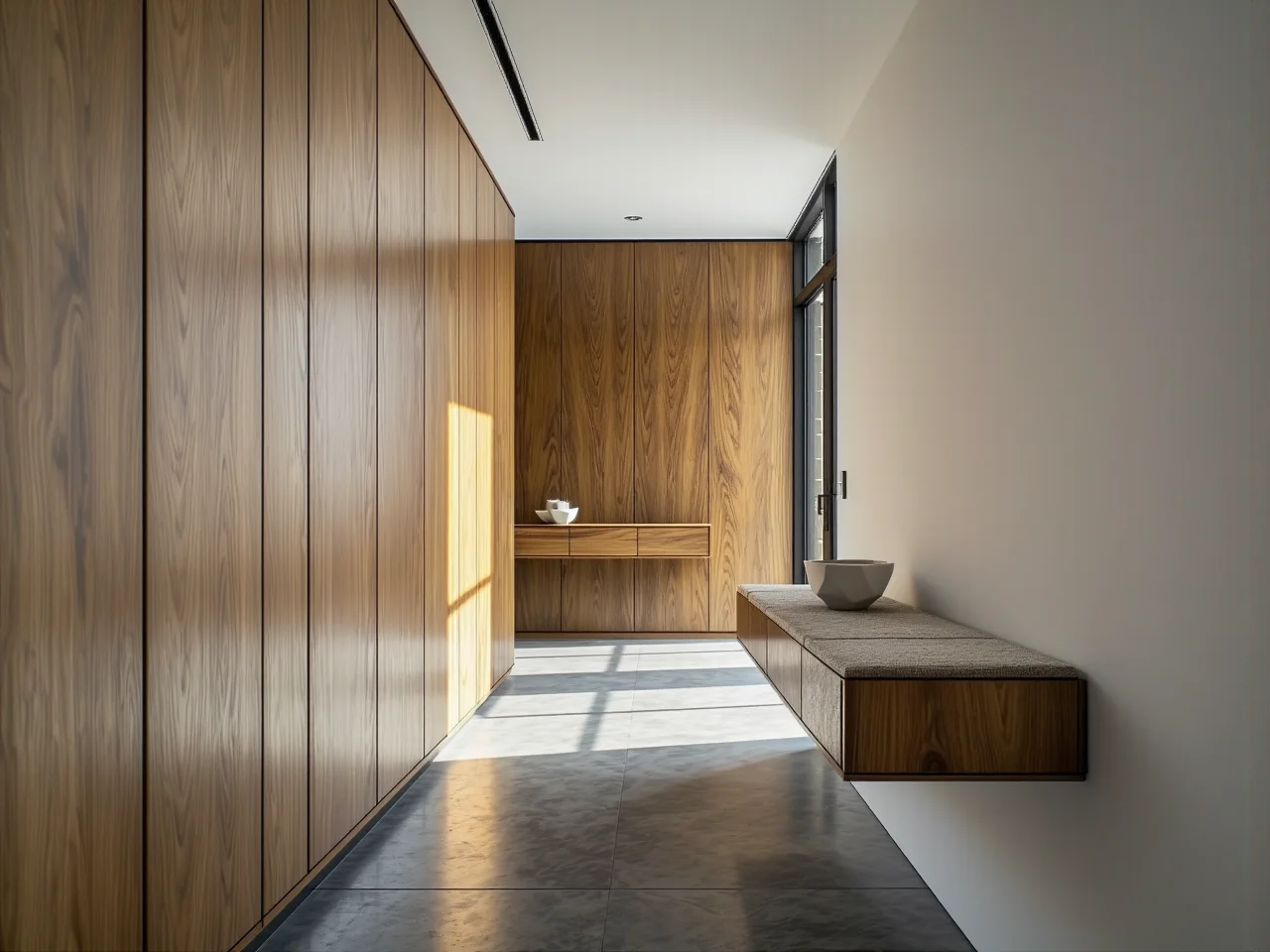 Przezroczyste krzesła i szklany stół idealne na mały metraż.