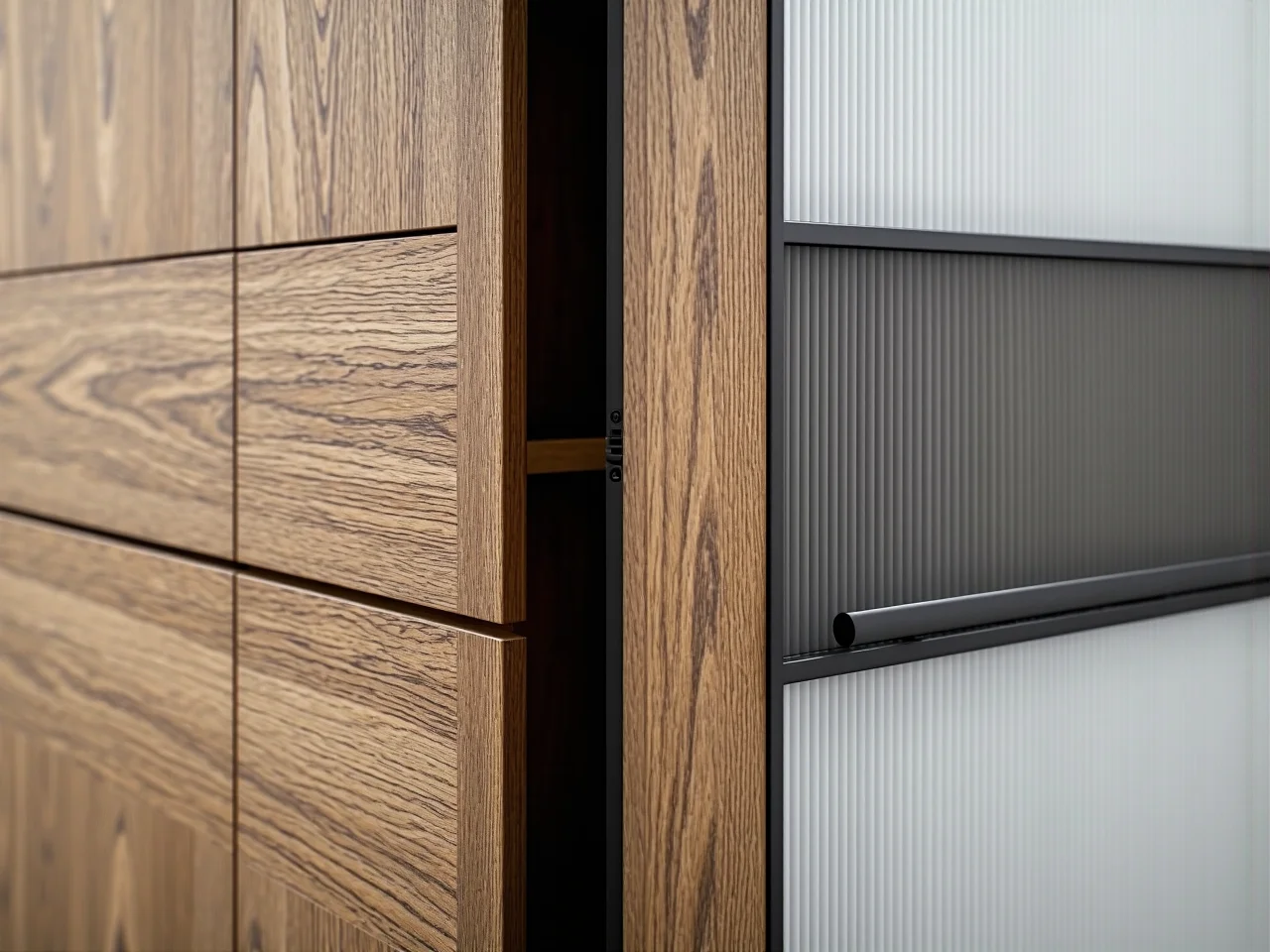 Praktyczne systemy wewnętrzne w szafie: szuflady, drążki na wieszaki i półki na wymiar.