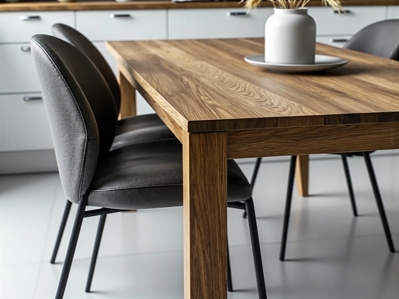 Trwały stół i krzesła w jadalni. Odporne meble to mniejsze koszty dla inwestora.