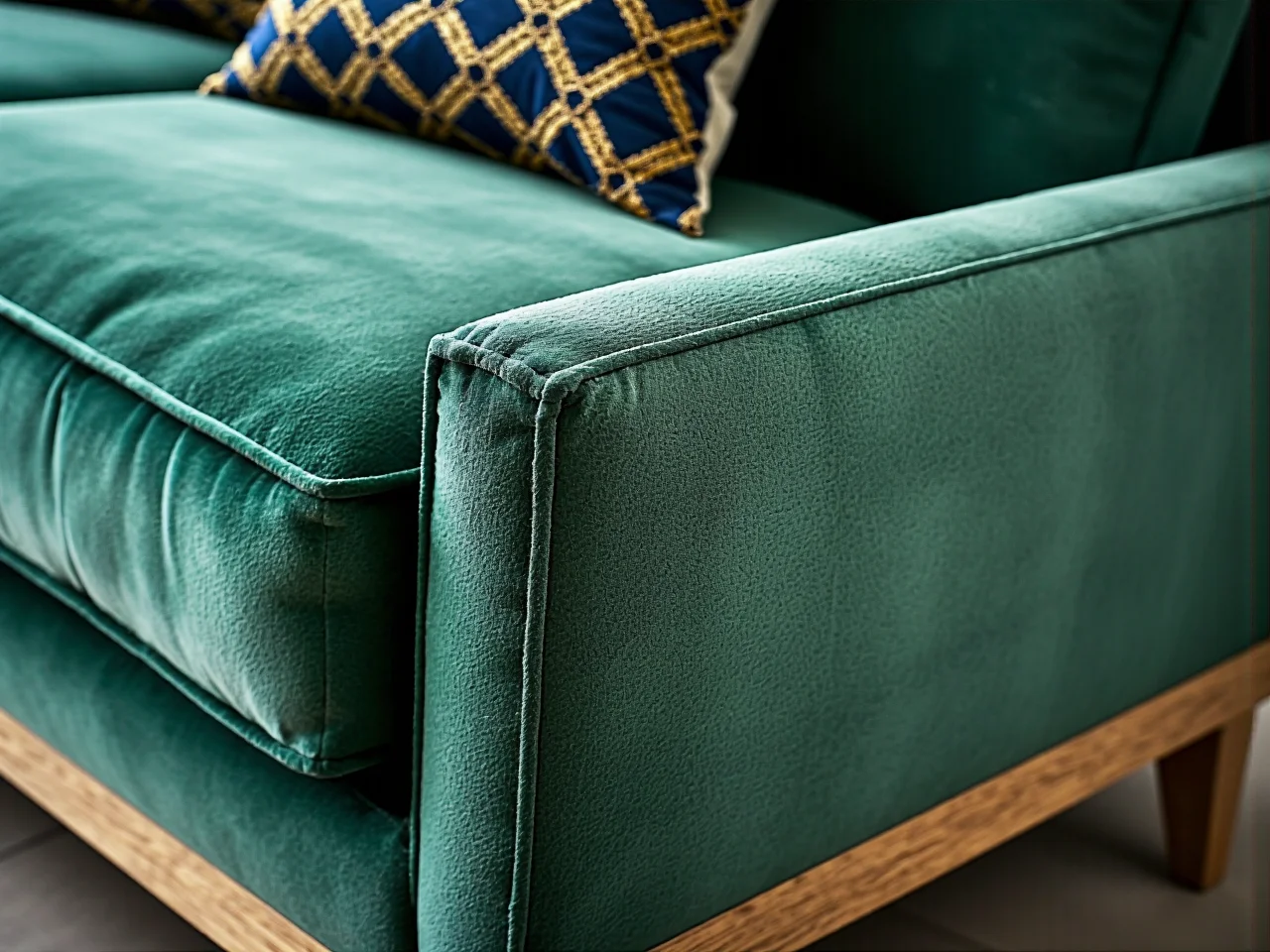 Wybór materiału obiciowego i tkaniny na nową sofę.