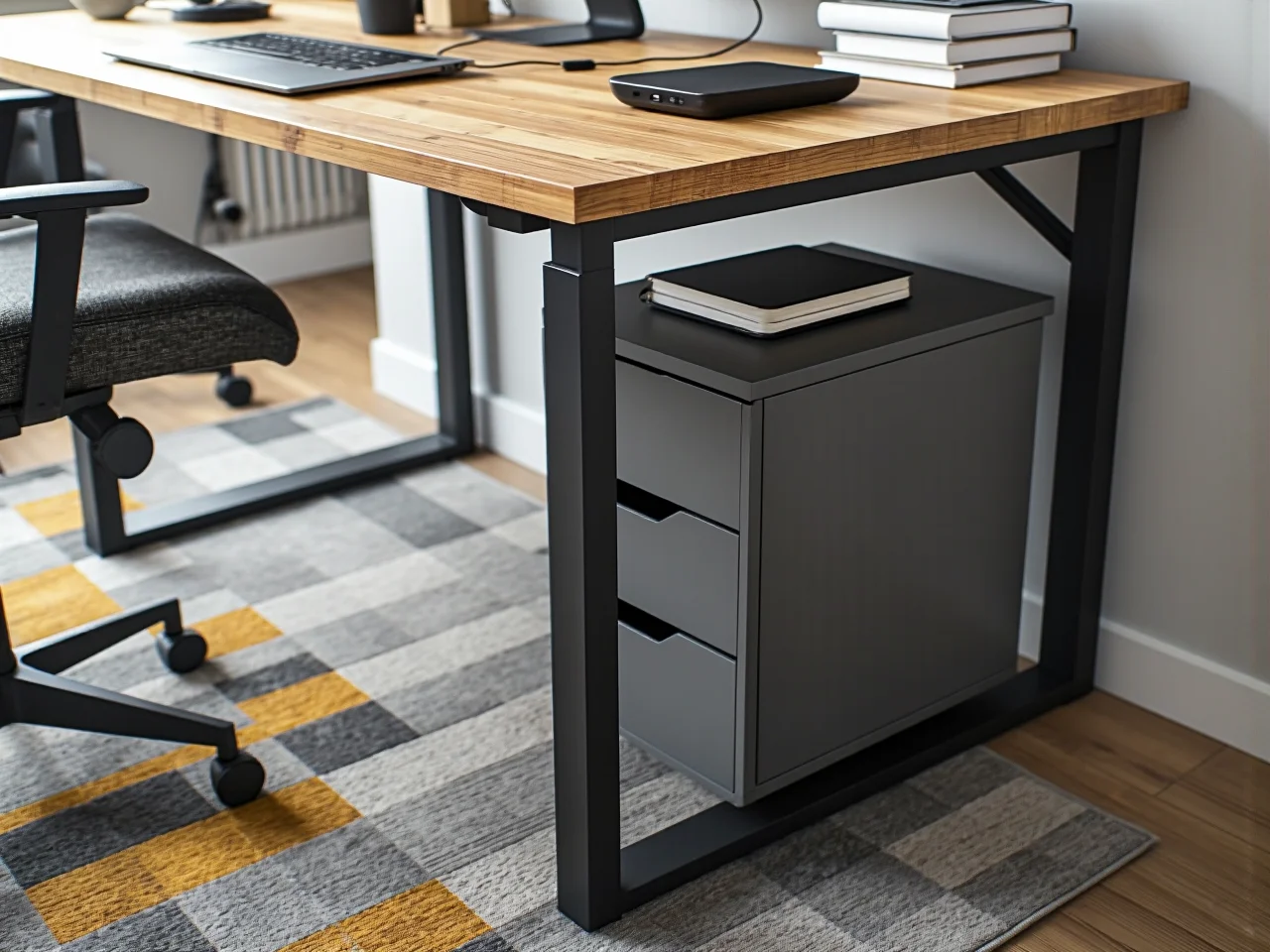 Wygodny fotel biurowy zapewniający prawidłową postawę podczas pracy